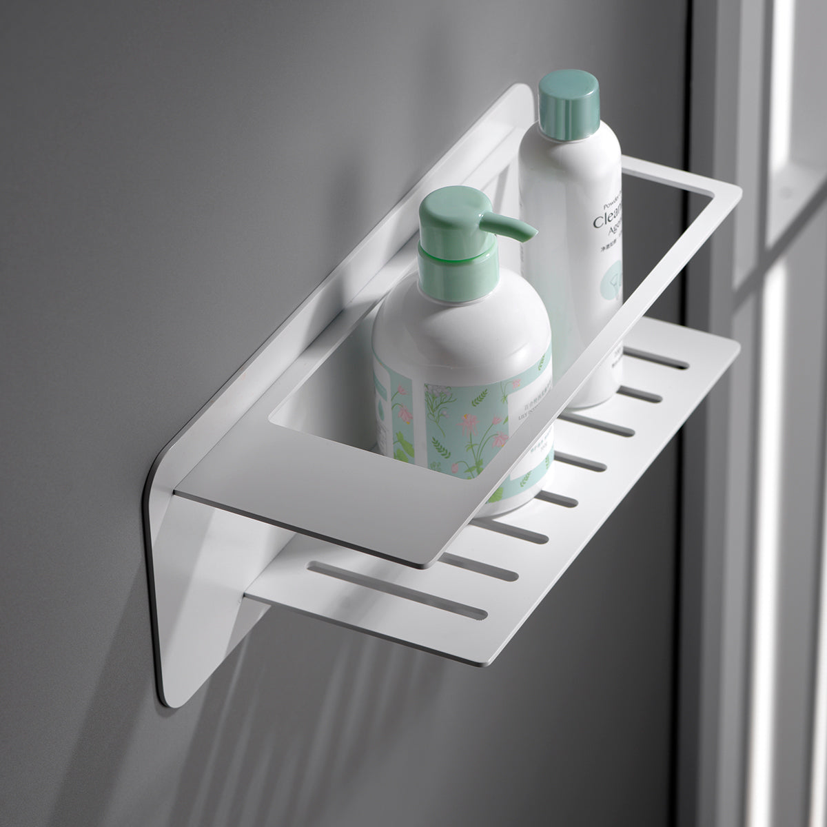 Matte White Soap Dish Modern Bathroom Accessory, view 3