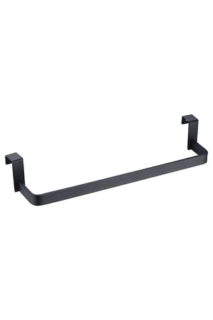 Matte Black Towel Rack Modern Bathroom Furniture, view 2