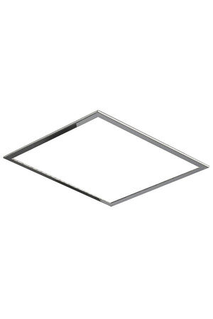 Chrome Shower Head Preframe 40x40cm Wall Mount, view 2