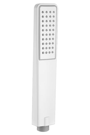 Matte White Shower Handle Henk Mangos Series, view 2