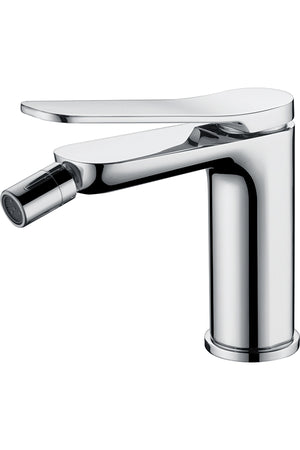 Chrome Bidet Mixer Single Handle Modern Design, view 2