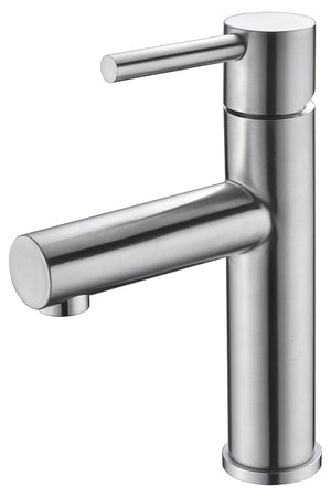 Moscow Steel Single Lever Sink Faucet Modern Design, view 2