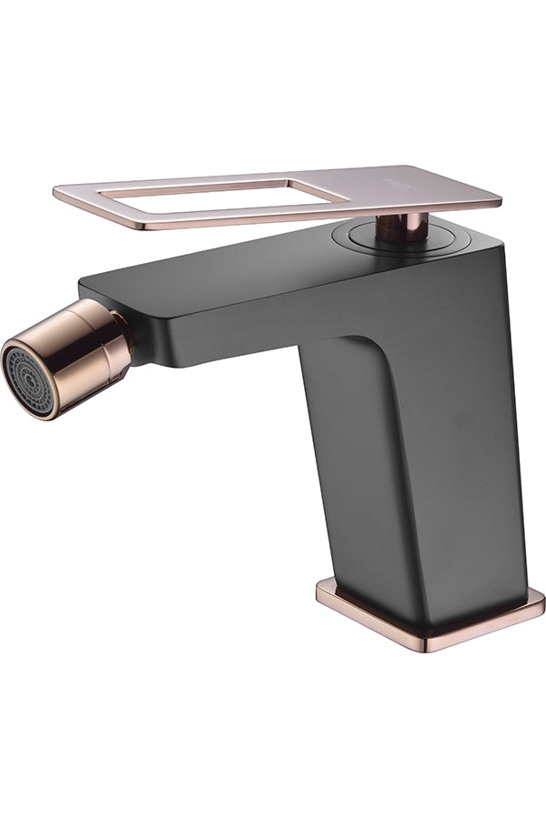 Black Rose Gold Bidet Mixer Tap Modern Bathroom, view 2