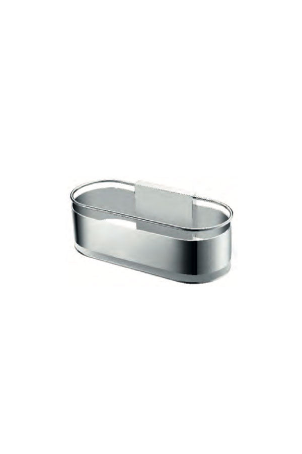 Chrome Soap Dish Modern Minimalist Bathroom Accessory, view 2