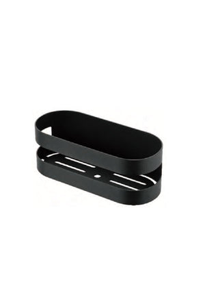 Matte Black Soap Dish Modern Bathroom Accessory, view 2