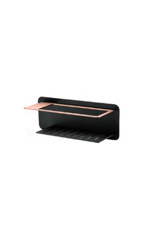 Black Rose Gold Soap Dispenser Modern Bathroom Accessory, view 2