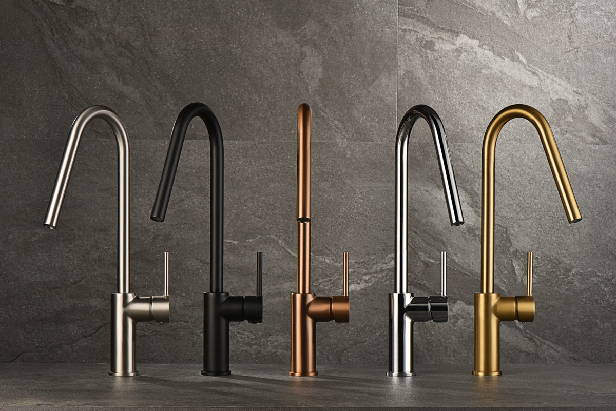 Kenya Brushed Nickel Pull-Out Kitchen Faucet, view 4