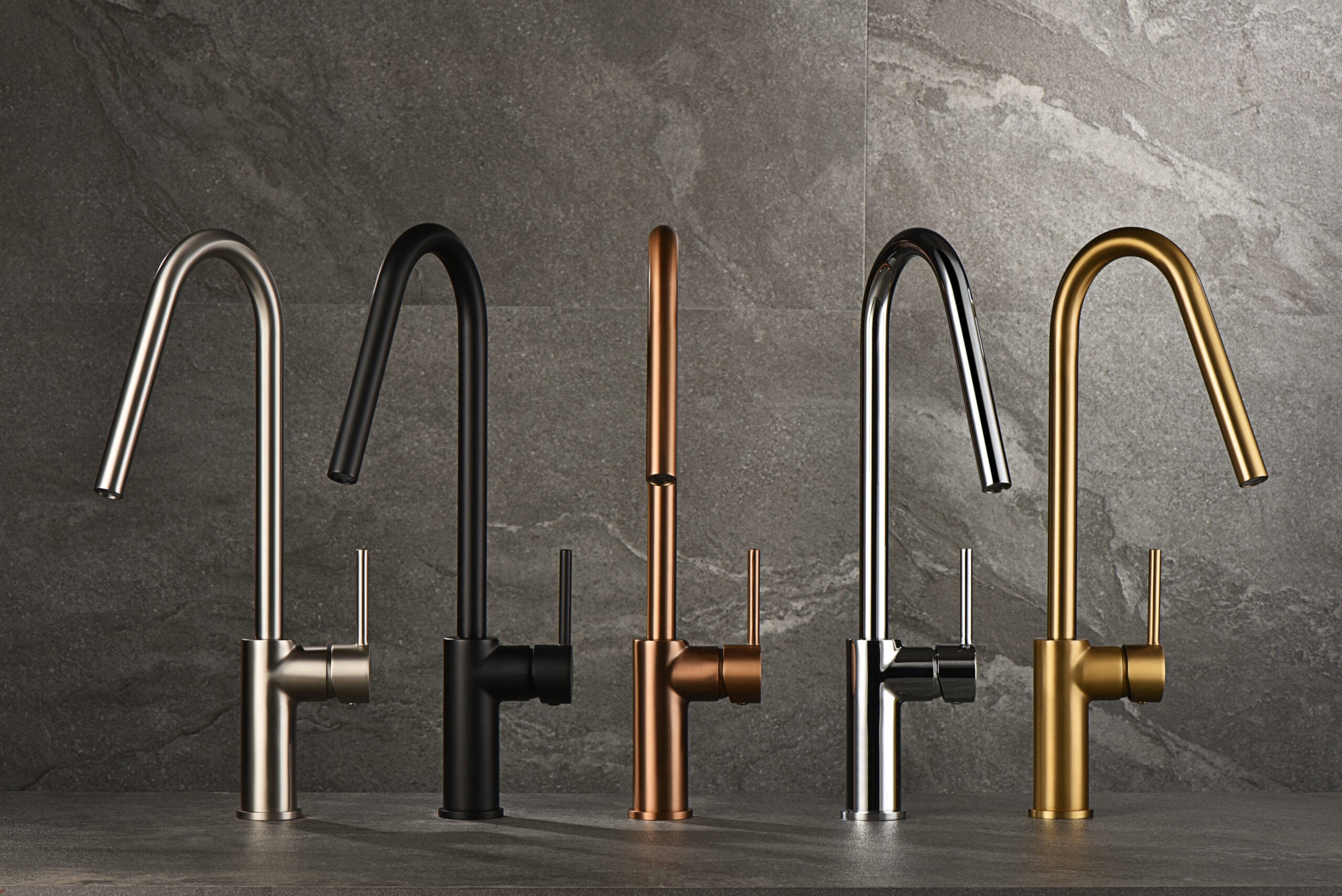 Matte Black Kitchen Faucet Modern Contemporary Design, view 4