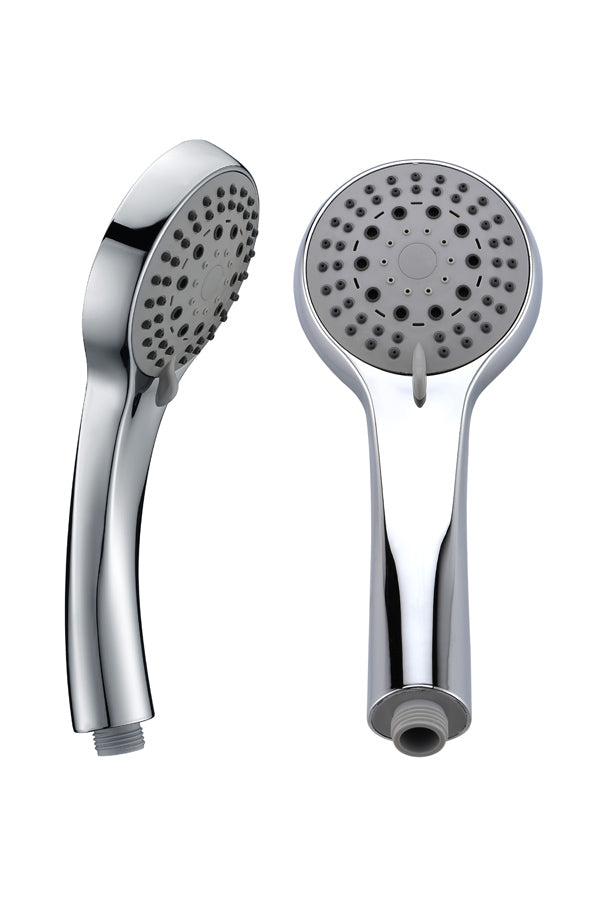 Chicago Chrome Shower Handle Modern Bathroom Set, view 2