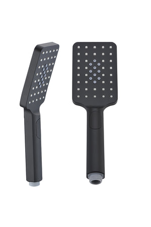 York Matte Black Shower Handle, view 2