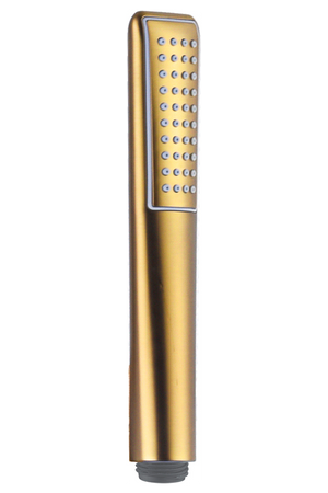 Brushed Gold Shower Handle Modern Minimalist Design, view 2