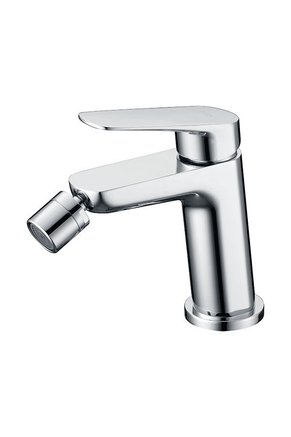 Chrome Bidet Mixer Single Handle Modern Design, view 2