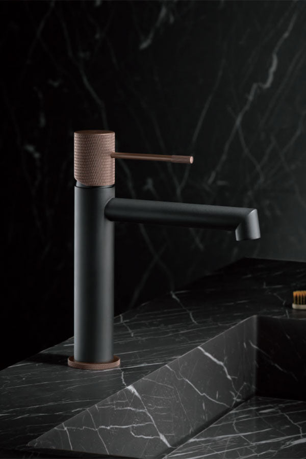 Gris Champagne Single-Lever Sink Faucet Modern Design, view 3