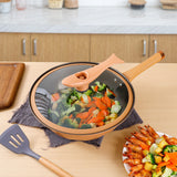 Micro Pressure Clay Titanium Non Stick Steamer Pan