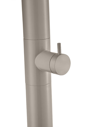 Utah Khaki Pool Shower Tap in 316 Stainless Steel, view 6