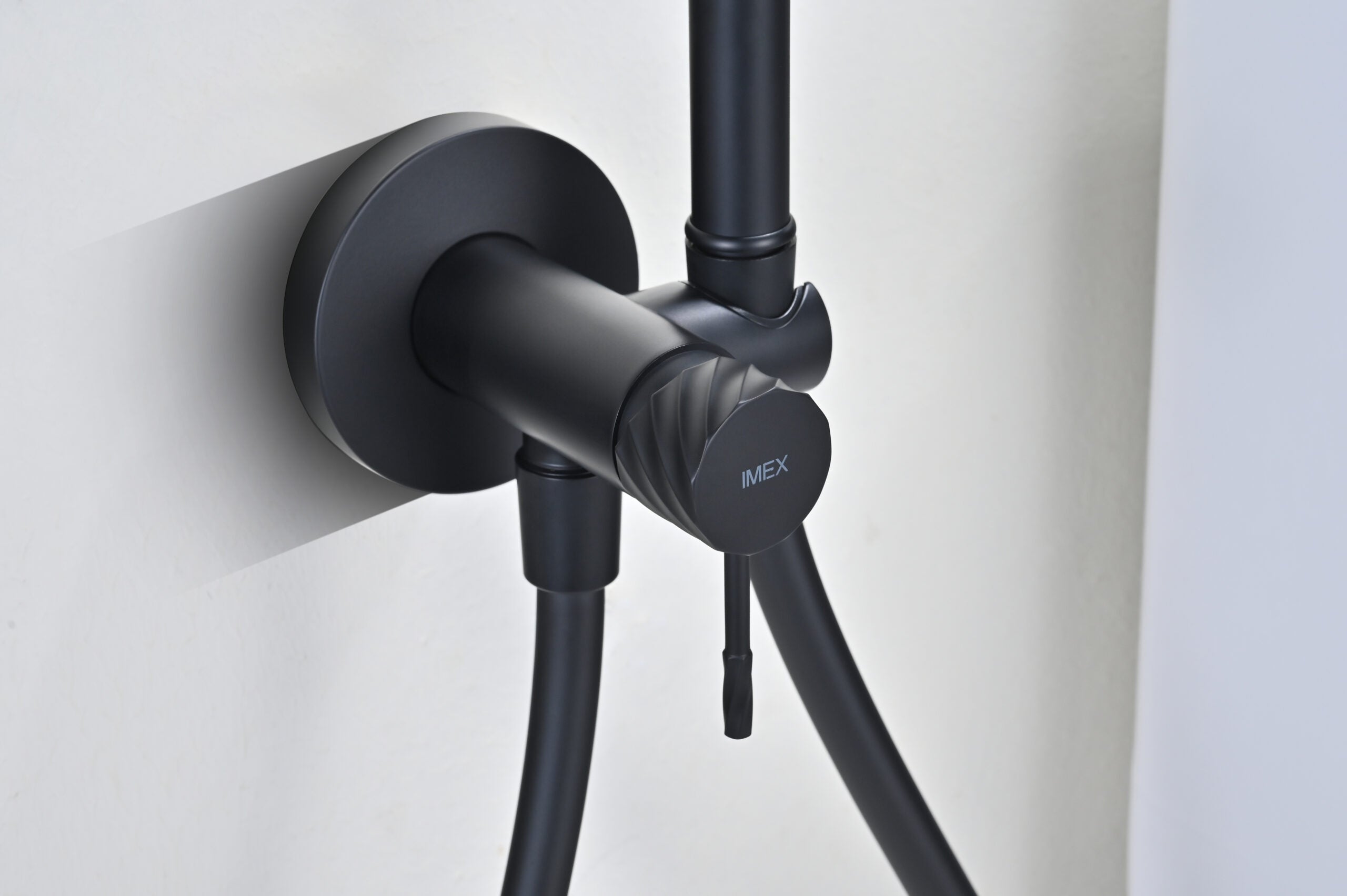 Bless Matte Black Concealed Bidet Mixer, view 2