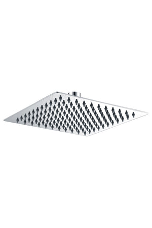Square Chrome Shower Head 20x20cm Modern Bathroom, view 2