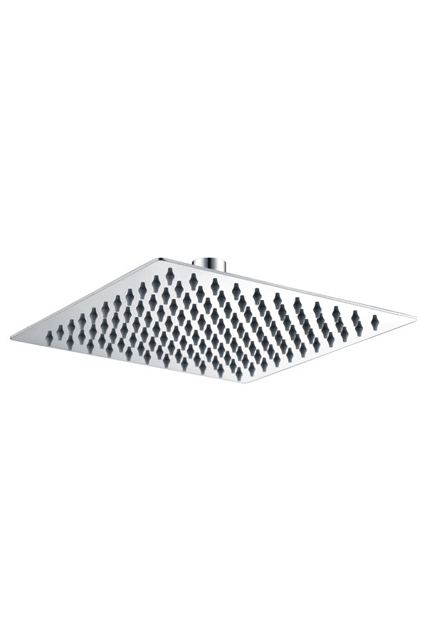 Square Chrome Shower Head 20x20cm Modern Bathroom, view 2
