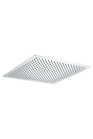 Square Chrome Shower Head 40x40cm Modern Bathroom, view 2