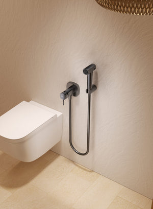 Firenze Chrome Concealed Bidet Mixer, view 4