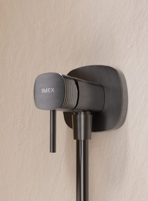 Firenze Chrome Concealed Bidet Mixer, view 3
