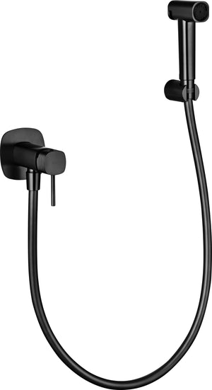 Firenze Black Gun Metal Concealed Bidet Mixer, main product view