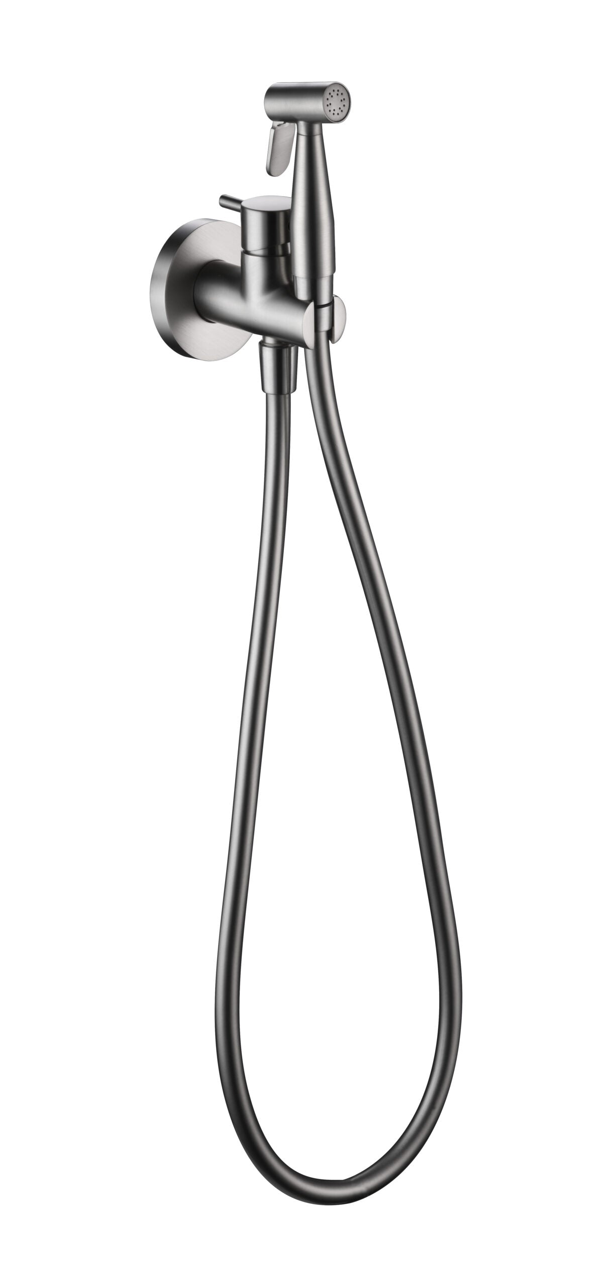 Munich Brushed Nickel Built-In Bidet Faucet, view 2