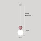 Lámpara colgante nórdica moderna LED