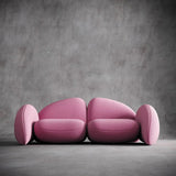 Modern Luxury Sofa Wabi Inspired Unique Shape Creative Design