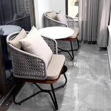 Sofá para terraza y salón, para 3 personas, para balcón, para exteriores, para jardín, individual, muebles de jardín exterior, muebles de patio exterior