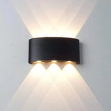 Lámpara de pared LED moderna con luz de arriba a abajo