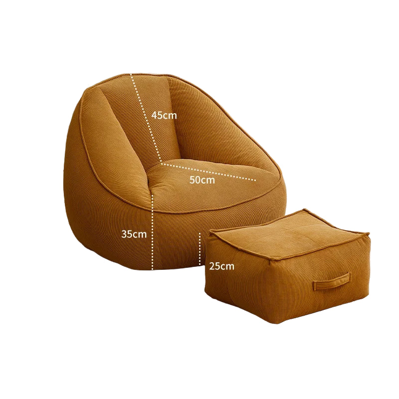 2025 Nuevo sofá cama individual cómodo de pana, estilo tatami, para dormitorio, balcón, informal, ligero, pequeño y cómodo, para sala de estar