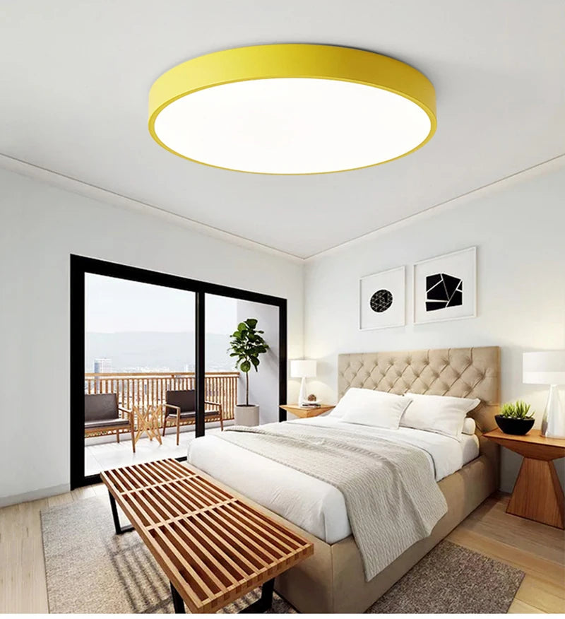 Lámpara de techo empotrada LED minimalista moderna
