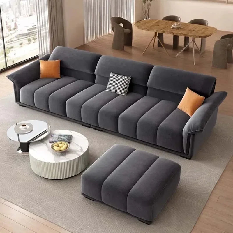 Sofá europeo de lujo para sala de estar, sofá Modular minimalista seccional, cómodo salón, Divano Soggiorno Di Lusso, decoración de habitación