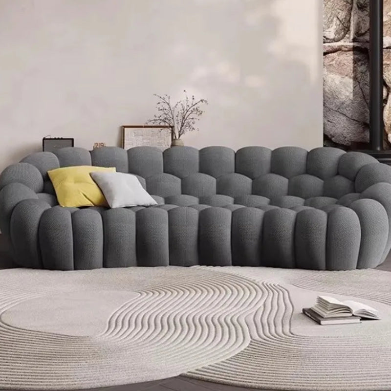 Sofá nórdico moderno de compresión, sofá de burbujas de fútbol, ​​sofás de 3 plazas con formas especiales, sofás individuales para sala de estar, muebles para el hogar.