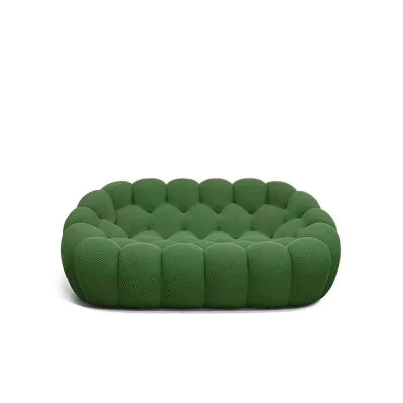 Sofá nórdico moderno de compresión, sofá de burbujas de fútbol, ​​sofás de 3 plazas con formas especiales, sofás individuales para sala de estar, muebles para el hogar.