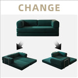 Sofá cama moderno minimalista, funda extraíble, color opcional, 200 x 100 x 70 cm, nuevo, UE, 2025