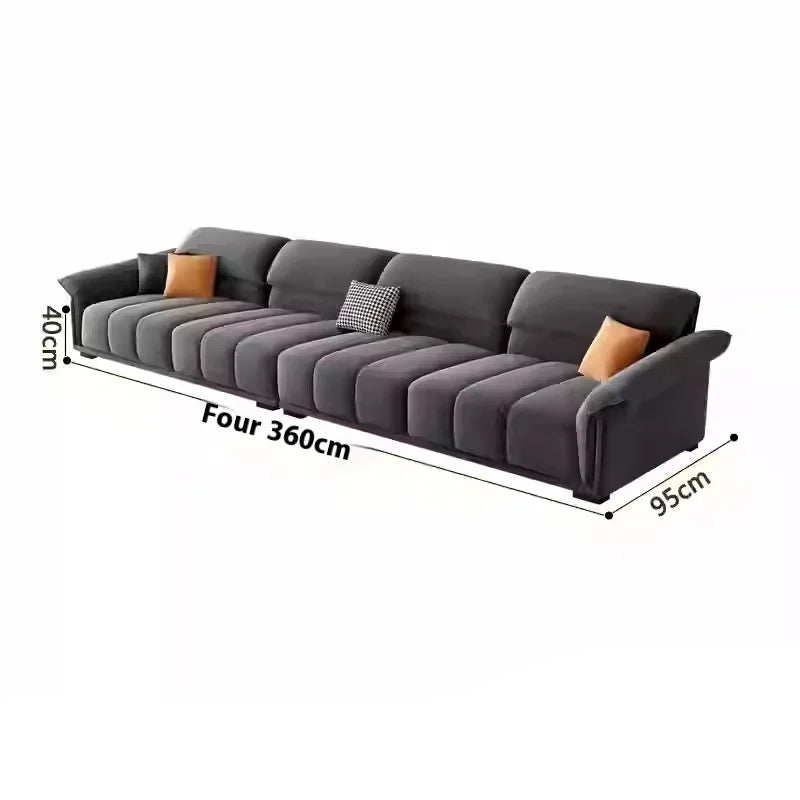 Sofá europeo de lujo para sala de estar, sofá Modular minimalista seccional, cómodo salón, Divano Soggiorno Di Lusso, decoración de habitación