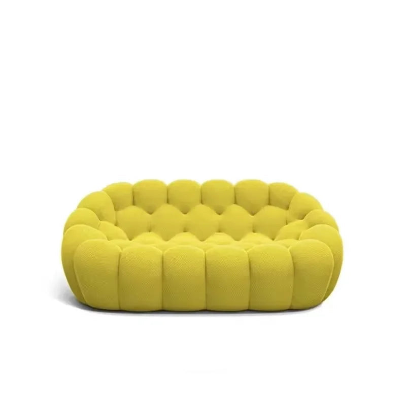 Sofá nórdico moderno de compresión, sofá de burbujas de fútbol, ​​sofás de 3 plazas con formas especiales, sofás individuales para sala de estar, muebles para el hogar.