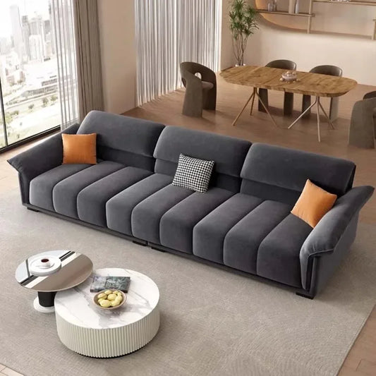 Sofá europeo de lujo para sala de estar, sofá Modular minimalista seccional, cómodo salón, Divano Soggiorno Di Lusso, decoración de habitación