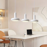 Lámpara colgante estilo nórdico minimalista color crema