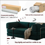 Sofá cama moderno minimalista, funda extraíble, color opcional, 200 x 100 x 70 cm, nuevo, UE, 2025