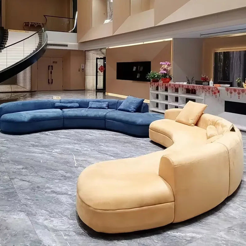 Modern Minimalist Italian Moon Sofa