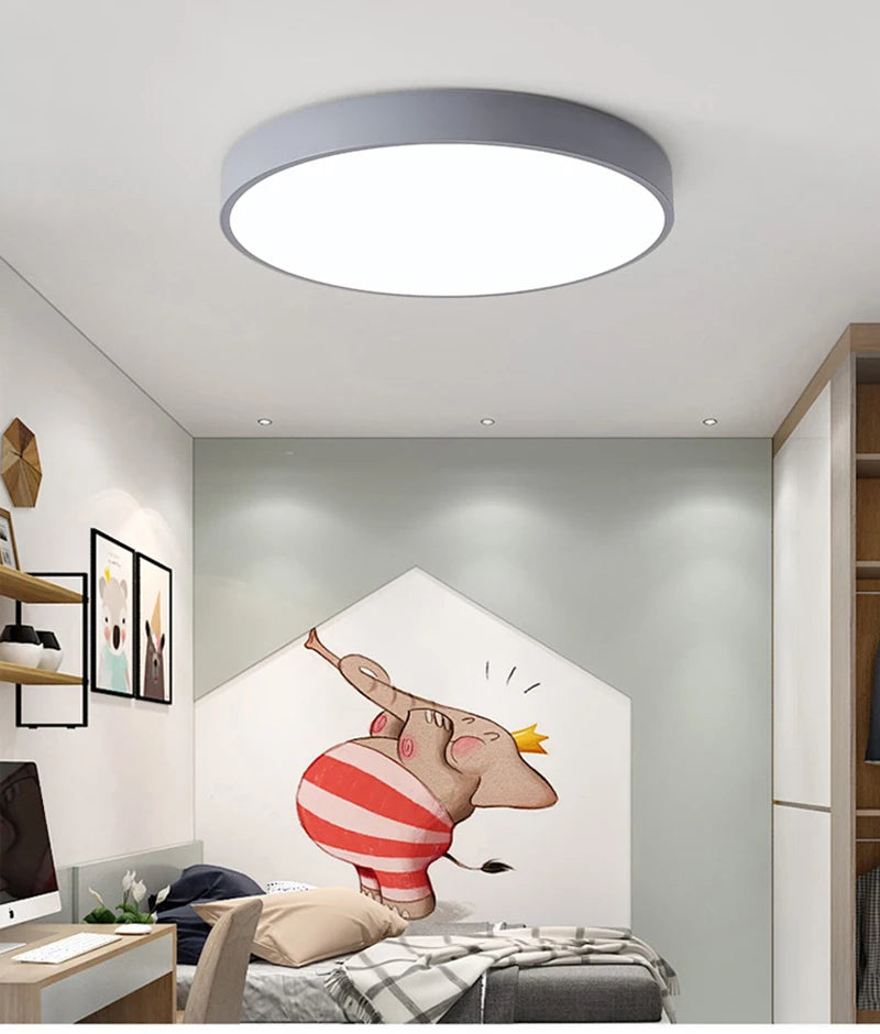 Lámpara de techo empotrada LED minimalista moderna