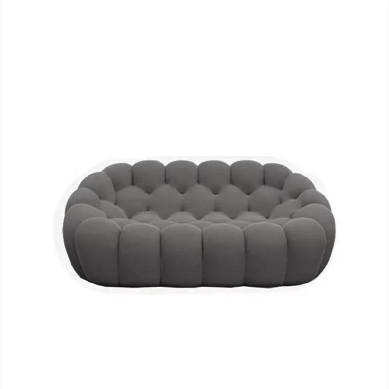 Sofá nórdico moderno de compresión, sofá de burbujas de fútbol, ​​sofás de 3 plazas con formas especiales, sofás individuales para sala de estar, muebles para el hogar.