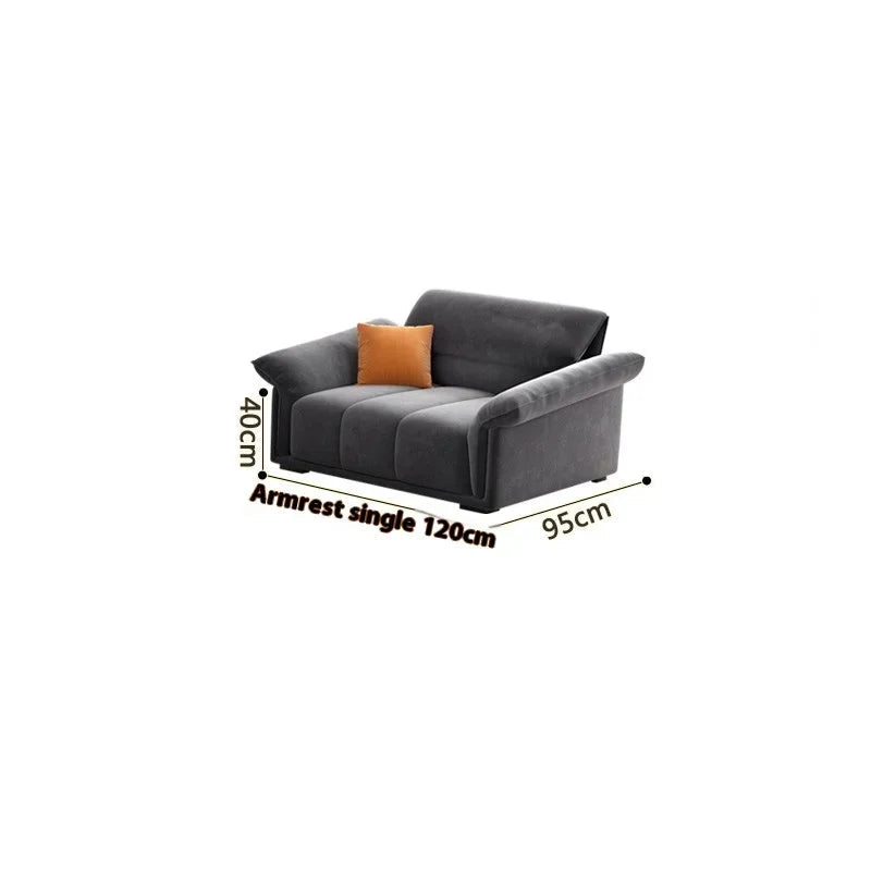 Sofá europeo de lujo para sala de estar, sofá Modular minimalista seccional, cómodo salón, Divano Soggiorno Di Lusso, decoración de habitación