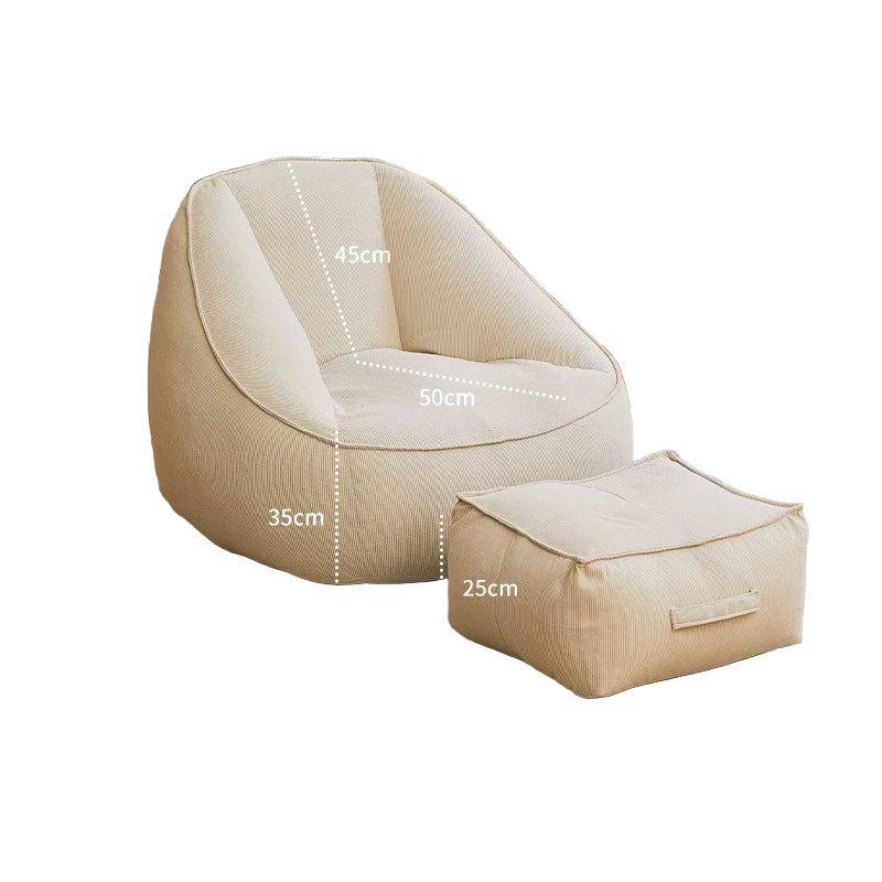 2025 Nuevo sofá cama individual cómodo de pana, estilo tatami, para dormitorio, balcón, informal, ligero, pequeño y cómodo, para sala de estar