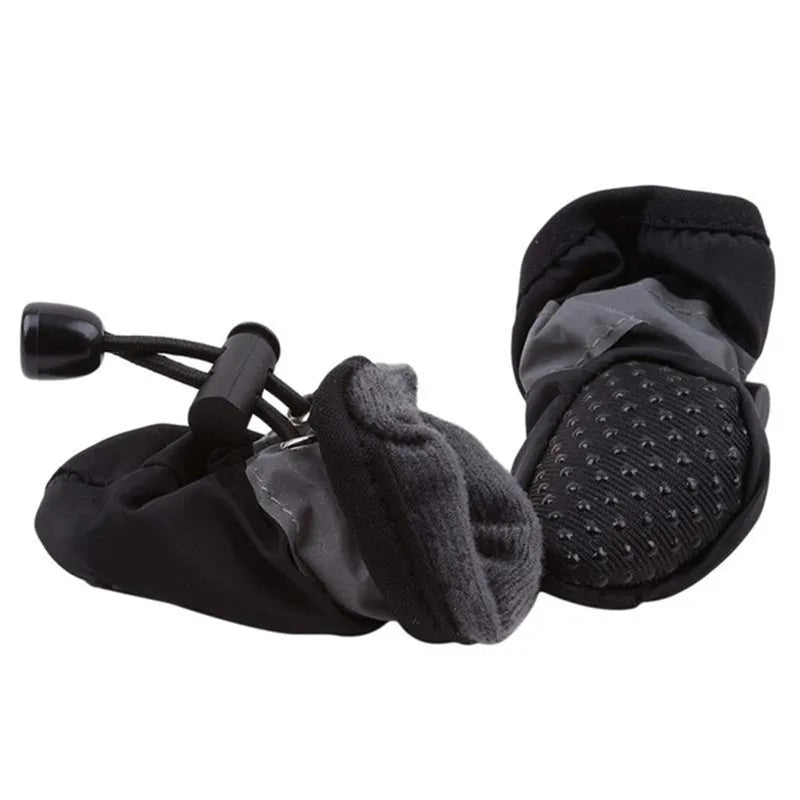 Zapatos Impermeables para Mascotas Botas de Lluvia Antideslizantes 4 unidades