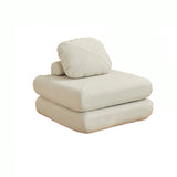 Sofá individual de tela, sofá cama de batata, tatami plegable de doble uso para sala de estar de tamaño pequeño, sofá perezoso de bloque de tofu