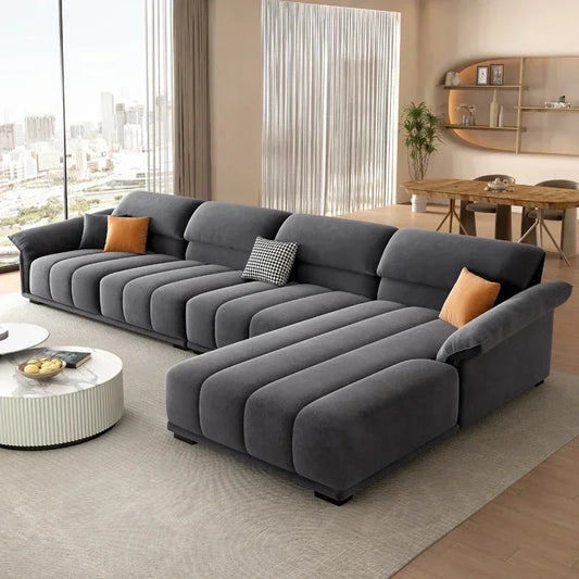 Sofá europeo de lujo para sala de estar, sofá Modular minimalista seccional, cómodo salón, Divano Soggiorno Di Lusso, decoración de habitación